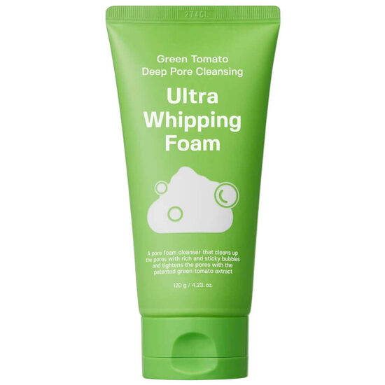 Mīkstas putas sejas mazgāšanai Sungboon Editor Green Tomato Deep Pore Cleansing Ultra Whipping Foam